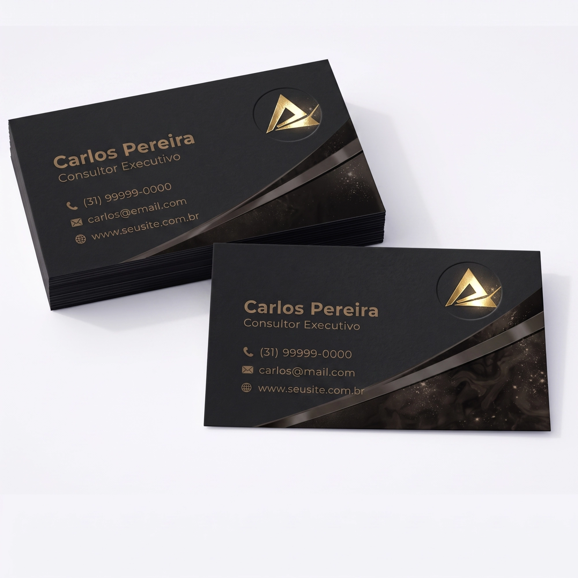 Cartão Luxury Hot Stamping