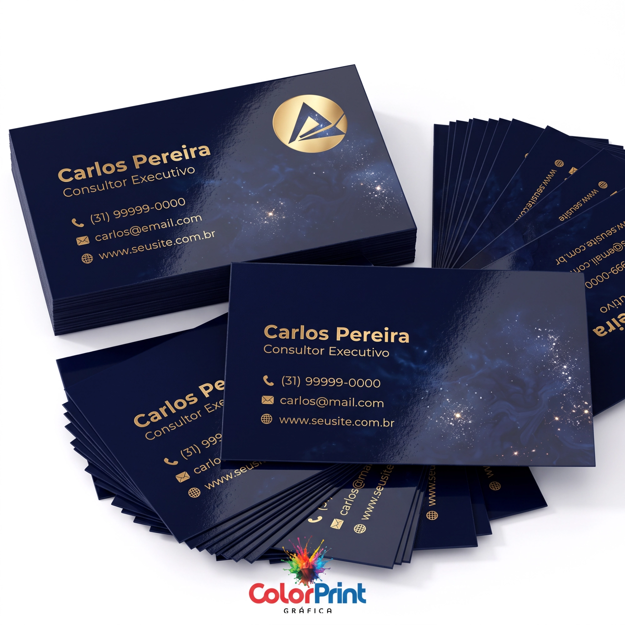 Cartão Premium Brilho UV