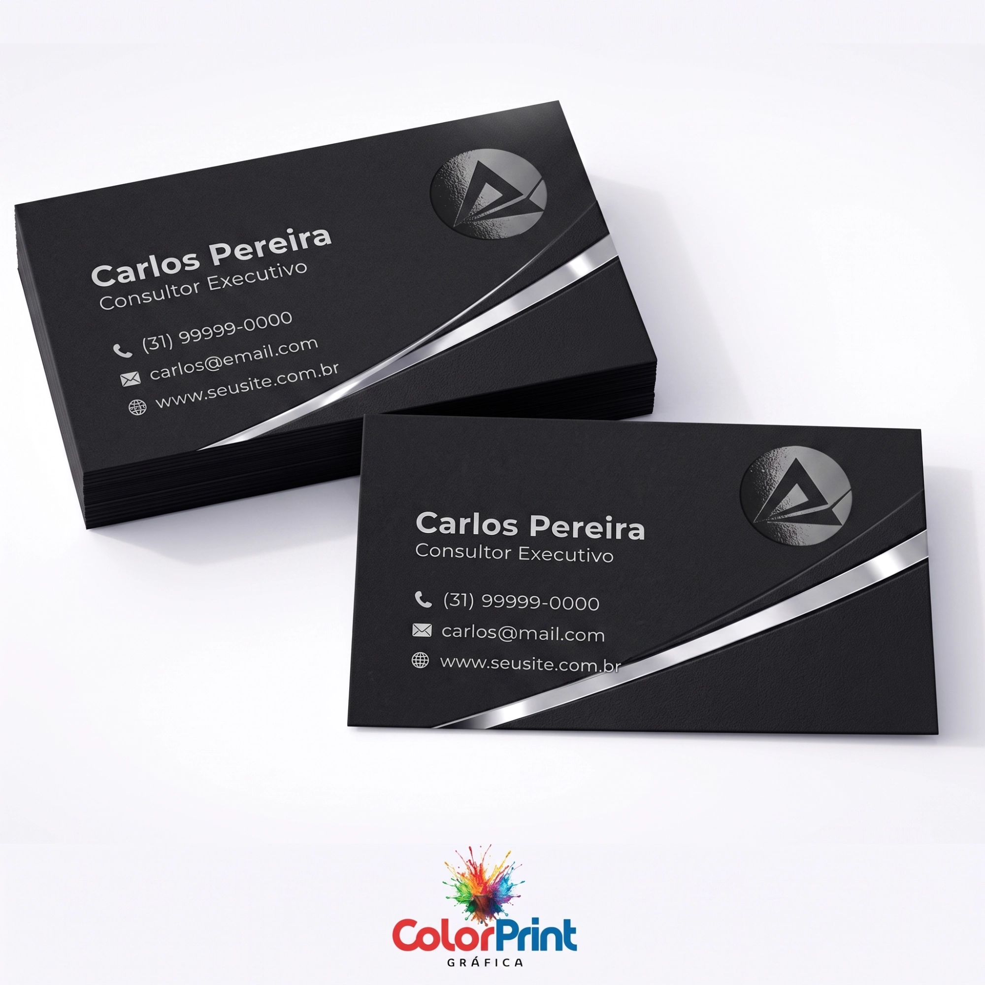 Cartão Premium Spot UV