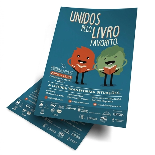 Cartaz 45x64 cm Couchê 150g